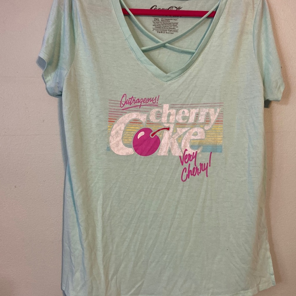 Cherry coke tee
